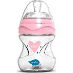 Nuvita Glass bottle Pink biberon Glass/Pink 140 ml