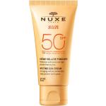 Creme solari colorate 50 ml scontate zona décolleté per pelle sensibile texture crema SPF 50 per Donna Nuxe 