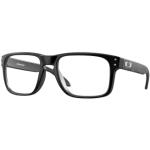 Oakley Holbrook Eyeglasses OX8156 815610 56MM Satin Black Square Eyeglasses for Men + BUNDLE With Designer iWear Complimentary Eyewear Kit
