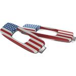 Oakley Men's Batwolf Icon Replacement Lenses, USA Flag, 0 mm