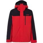 Vestiti ed accessori rossi impermeabili traspiranti da snowboard per Uomo Oakley 