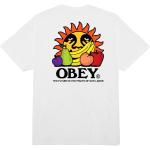 Magliette & T-shirt stampate bianche M di cotone Obey 