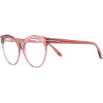 Occhiali rosa chiaro in acetato Tom Ford 