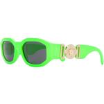 Occhiali da sole verdi in acetato per Donna Versace 