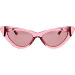 Occhiali da sole rosa in acetato per Donna Attico 