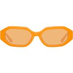 Occhiali da sole arancioni in acetato per Donna Attico 