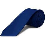 Cravatte slim scontate casual blu scuro per Uomo 