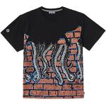 Octopus Bricks Tee t Shirt Blk PE22