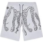Pantaloni bianchi M di cotone per la primavera con elastico Octopus 