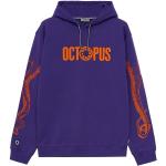 Octopus - outline logo hoodie - purple