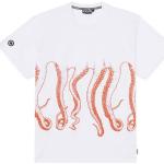 Octopus - outline tee - white