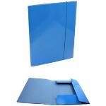 Cartelline blu con elastico 