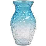 Vasi blu di vetro 19 cm 