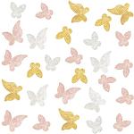 Ciondoli in resina artigianali con farfalla 