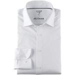 Olymp Uomo Camicia Business a Maniche Lunghe Level Five 24/Seven,Body Fit,New York Kent,Weiß 00,40