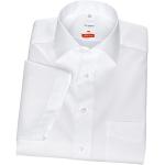 Magliette & T-shirt business bianche mezza manica con manica corta per Uomo OLYMP 