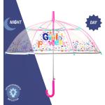 Ombrelli trasparenti 6 anni in PVC per bambina Perletti di Perletti.com 