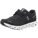 Sneakers larghezza E casual nere numero 38 per Donna On Cloud 5 