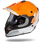 Caschi 53 cm arancioni motocross One sport 