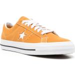 Sneakers stringate larghezza E arancione scuro di gomma con stringhe per Donna Converse One Star 