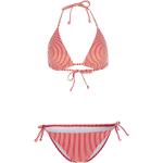 Bikini imbottiti scontati rossi XS in poliestere per Donna O'Neill 