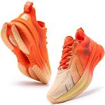 ONEMIX Scarpe da jogging da uomo, scarpe da corsa ammortizzanti, scarpe da corsa su strada, scarpe da ginnastica, Colore: arancione., 42 EU