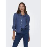 Bluse scontate blu XS in lyocell Tencel per Donna Only 