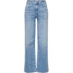 Jeans scontati blu XS di cotone a vita alta per Donna Only Blush 