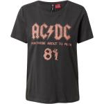 ONLY Maglietta 'AC/DC LIFE TOUR' grigio scuro / rosa pastello