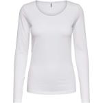 Maglie bianche manica lunga per Donna Only 