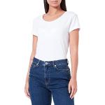 Magliette & T-shirt bianche XL tinta unita con scollo tondo con scollo rotondo per Donna Only 