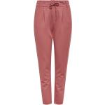 Pantaloni slim fit rosso pastello per Donna Only Poptrash 
