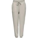 Pantaloni tuta scontati beige S in poliestere per Donna Only Only Play 