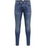 Jeans skinny vita 33 blu scuro per Uomo Only & sons 