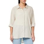 Bluse business XL in viscosa collo kent per Donna Only Basic 