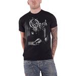 Opeth T Shirt Deliverance Band Logo Ufficiale Uomo Nuovo Nero Size L