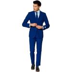 OppoSuits Solid Color Party Suits for Men – Navy Royale – Full Suit: Includes Pants, Jacket And Tie Abito da Uomo, 42