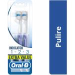 Oral B 1-2-3 - Indicator Spazzolino 35 Medio, 2 Spazzolini