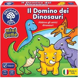 Orchard Toys Mini Game Domino dei Dinosauri Gioco Bambini 3-5 Anni, 1 Pezzo
