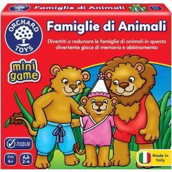 Orchard Toys Mini Game Famiglie di Animali Gioco Bambini 4-8 Anni, 1 Pezzo