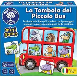 Orchard Toys Mini Game La Tombola del Piccolo Bus Gioco Bambini 3-6 Anni,1 Pezzo
