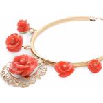 Orecchini rosa in oro di corallo Dolce&Gabbana Dolce 