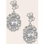 Orecchini pendenti in argento artigianali da 18 carati Guess Marciano 