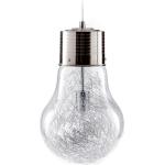 Lampadari trasparenti in alluminio compatibile con E27 