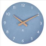 Orologio da parete HorMilena - Ø 30 cm - blu / legno - Alba Quantita min. 1