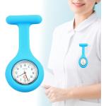 Orologi casual blu in silicone rotondi infermiere per Donna 