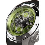 Orologi da polso cronografi automatici verdi Taglia unica di vetro rotondi di vetro zaffiro con cinturino in caucciù Dolce&Gabbana Dolce 