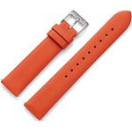 Cinturini orologi arancioni per Uomo con cinturino in pelle 
