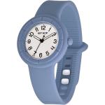 Cinturini orologi blu in silicone per Donna con numeri arabi Hip Hop 