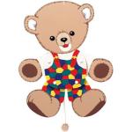 Giochi di legno a tema orso prima infanzia per bambini 